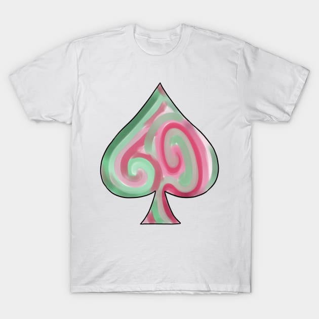 Proud Aces: Abrosexual T-Shirt by Bestiary Artistry